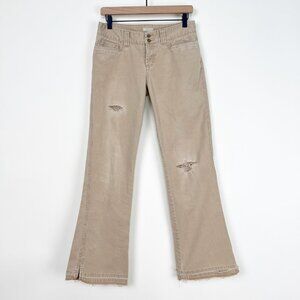 Vintage Y2K Abercrombie and Fitch Low Rise Denim Jean Pants Flare Leg Boot Cut